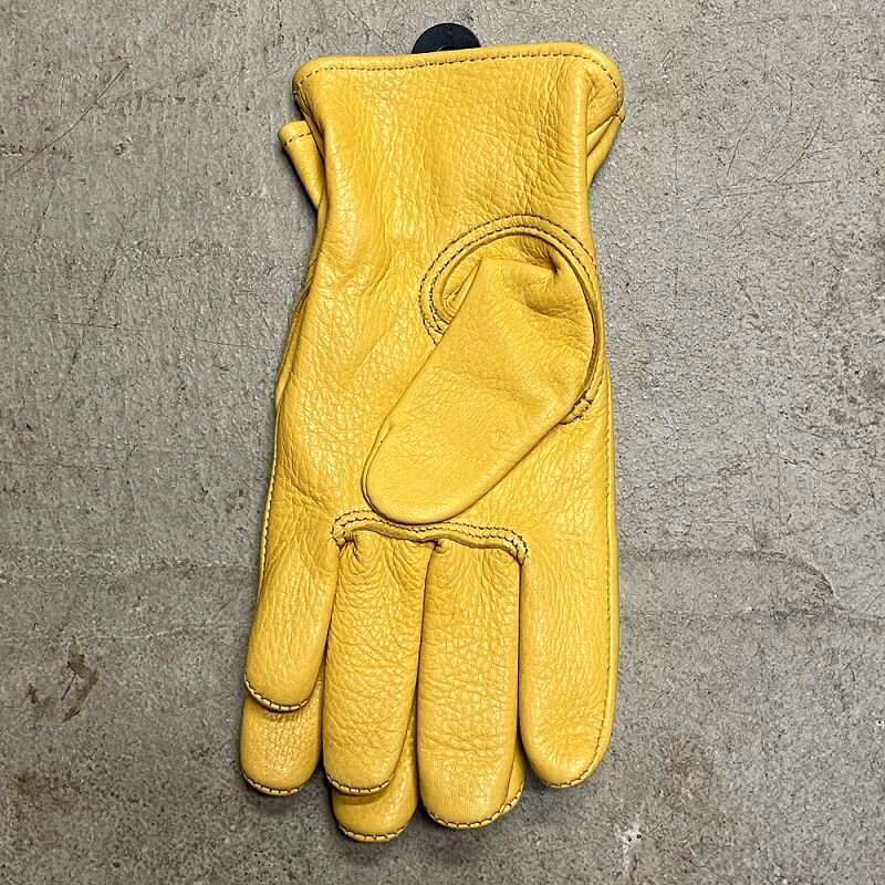 CHURCHILL GLOVE（チャーチルグローブ）DEERHIDE GLOVE / GOLD(ディア